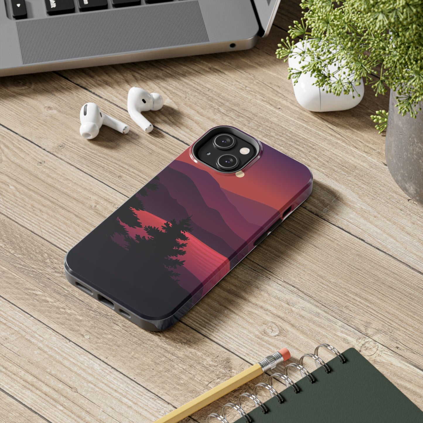 Autumn Sunset Tough Phone Cases