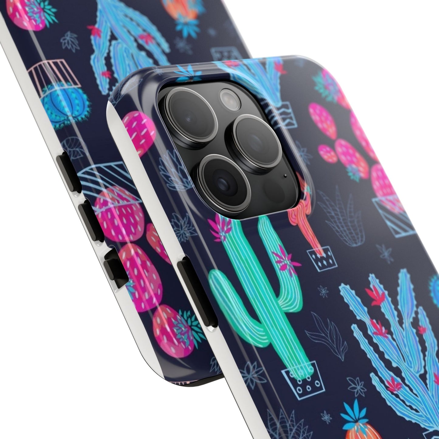 Cactus Vibe Tough Phone Case | Colorful & Durable Protection