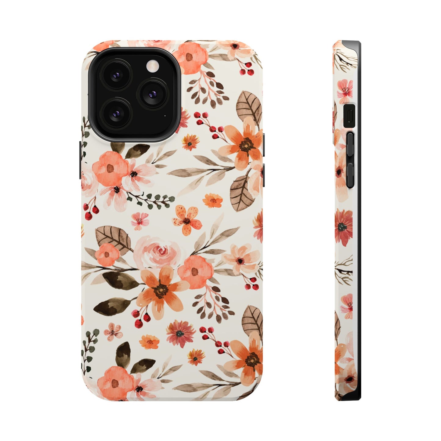 Autumn Floral Magnetic Tough Case