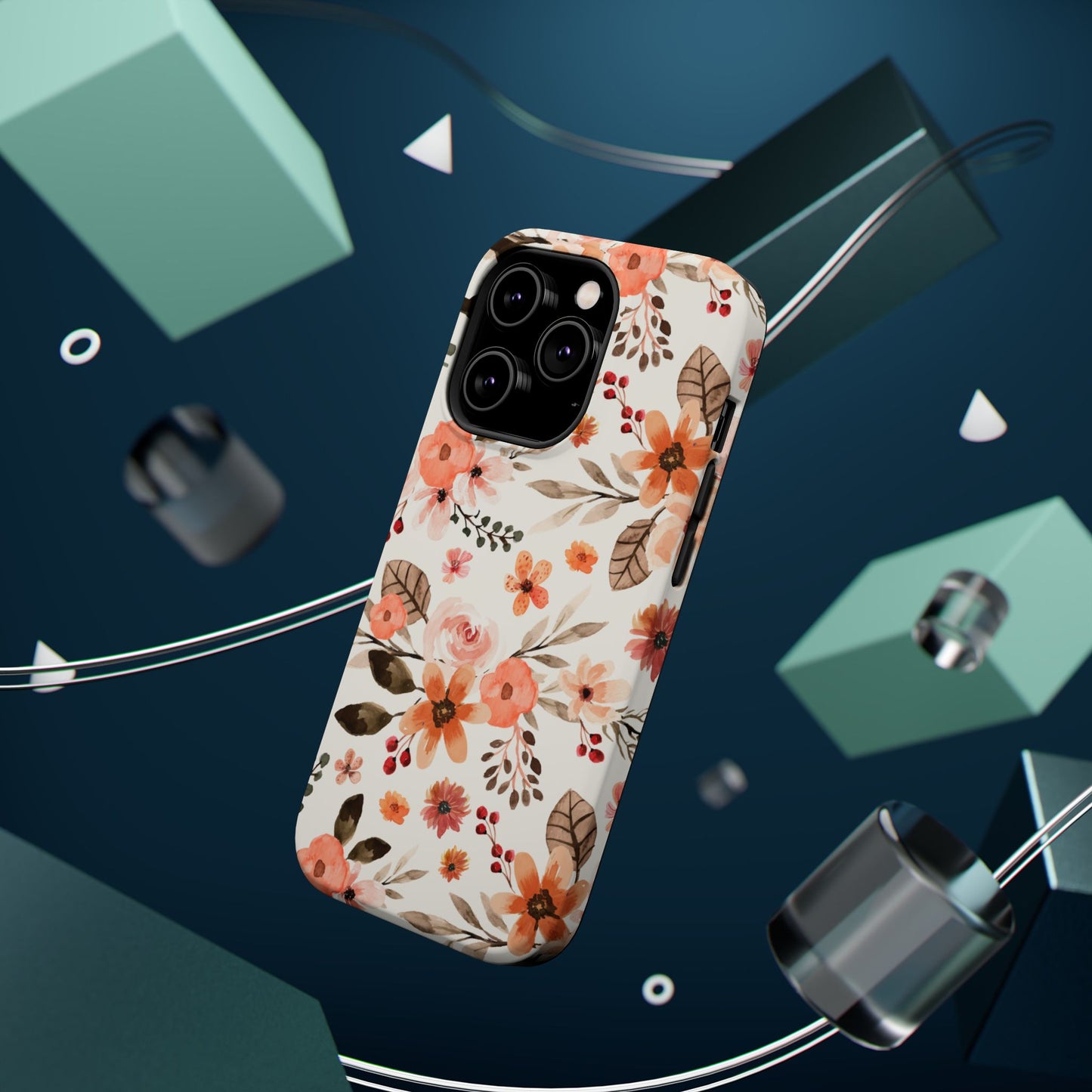 Autumn Floral Magnetic Tough Case