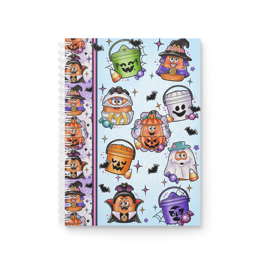 90's Nugget Halloween Spiral Notebook