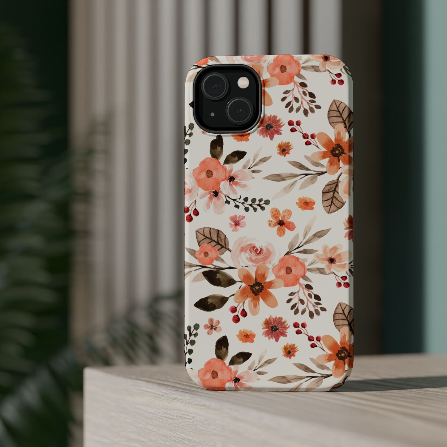 Autumn Floral Magnetic Tough Case