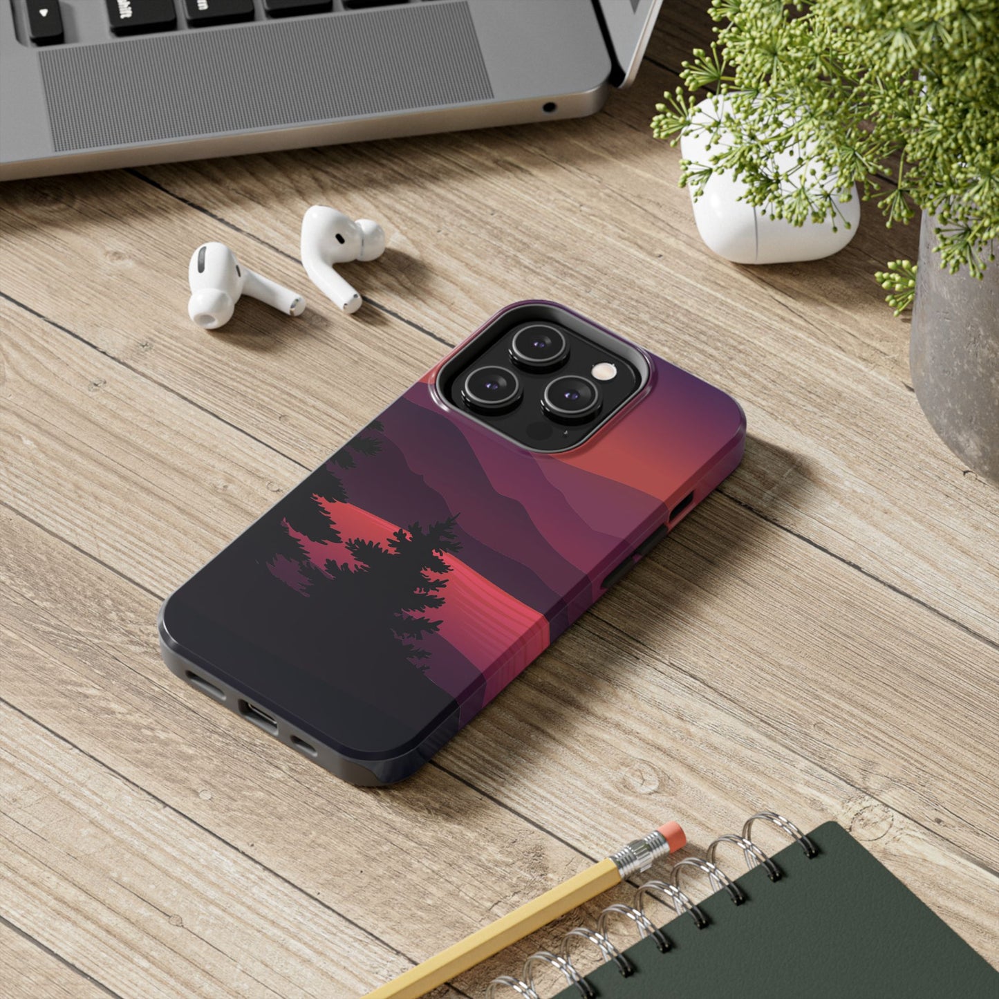 Autumn Sunset Tough Phone Cases