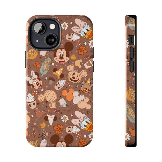 Autumn Mickey and Friends Tough Phone Cases