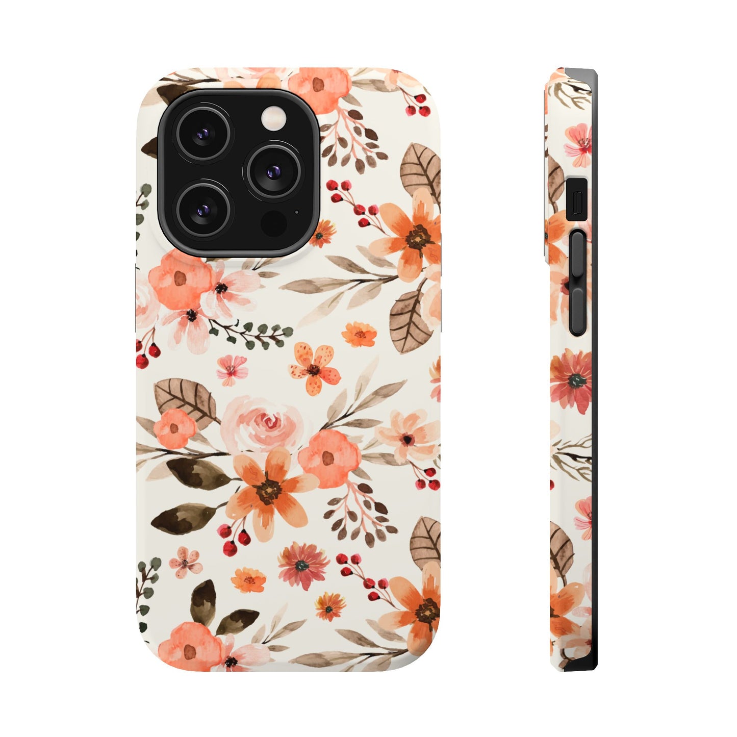 Autumn Floral Magnetic Tough Case