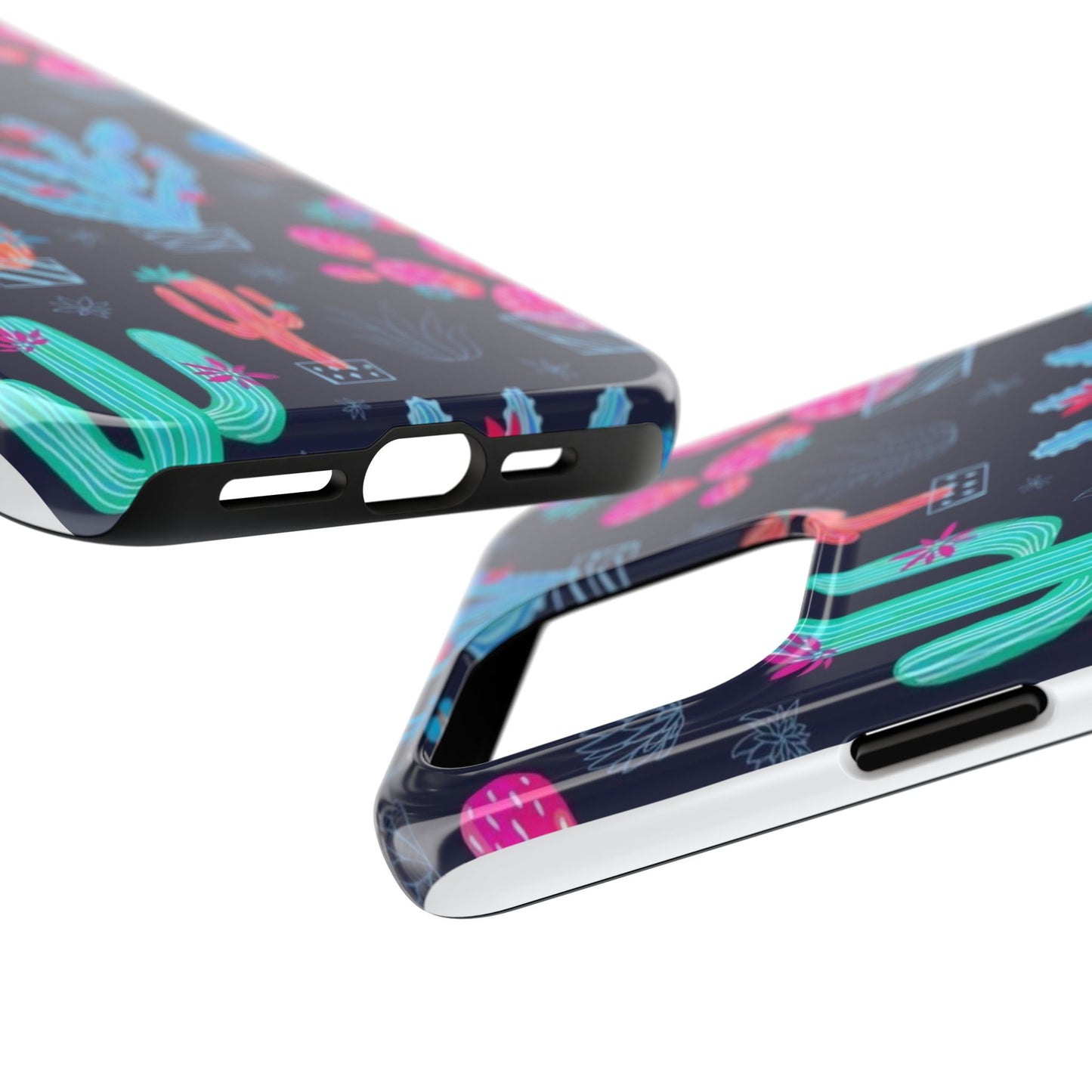 Cactus Vibe Tough Phone Case | Colorful & Durable Protection