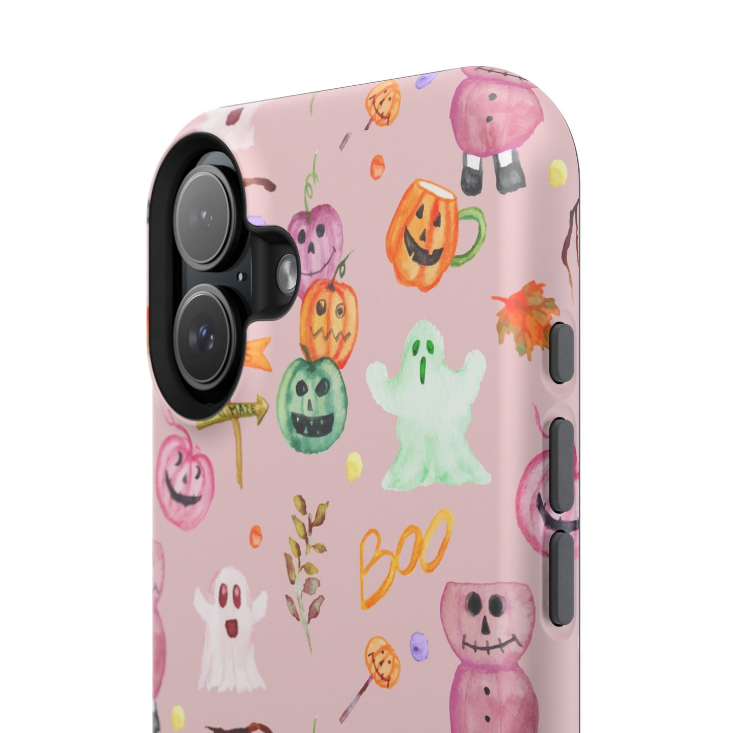 Pinky Boo iPhone 16 Impact-Resistant Cases