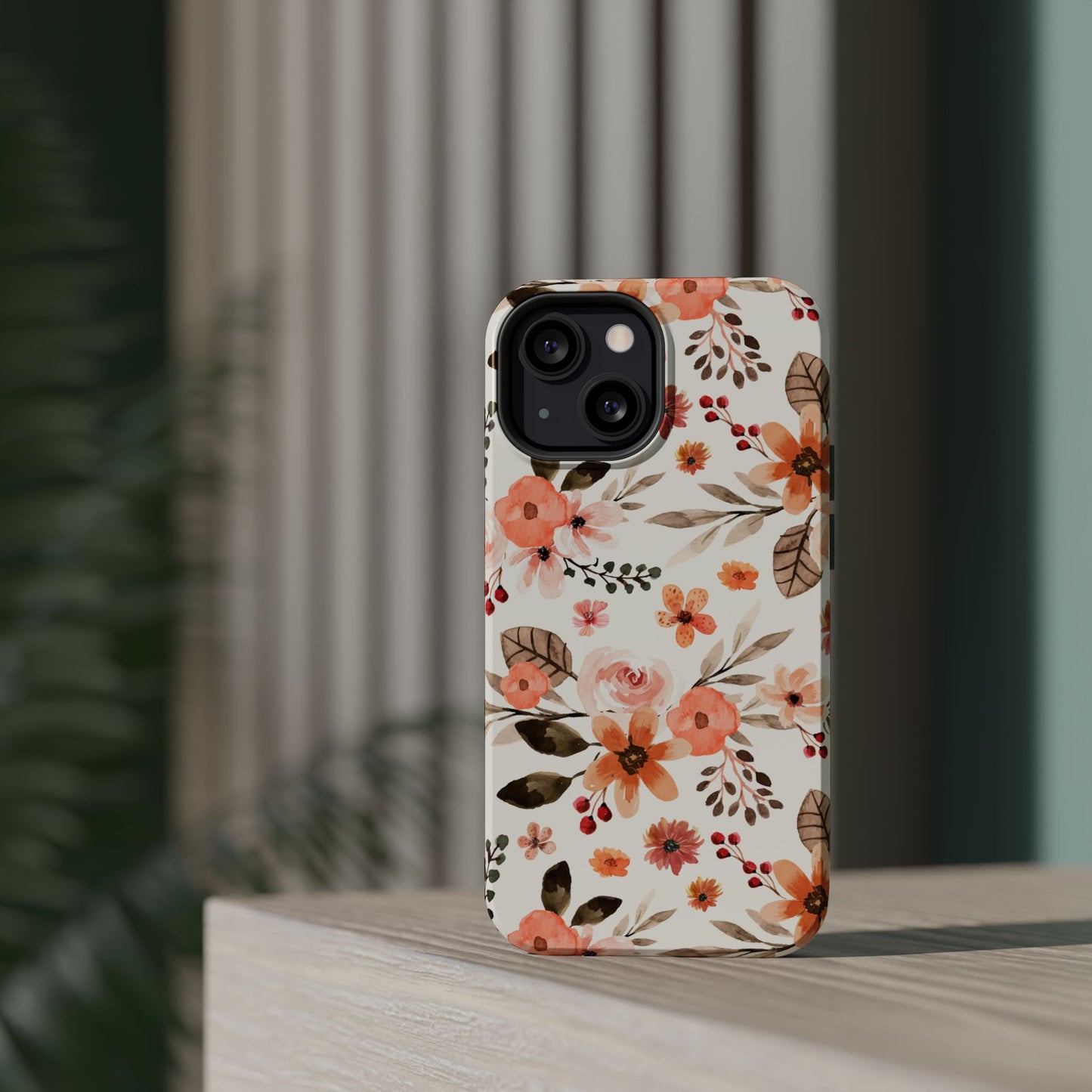 Autumn Floral Magnetic Tough Case