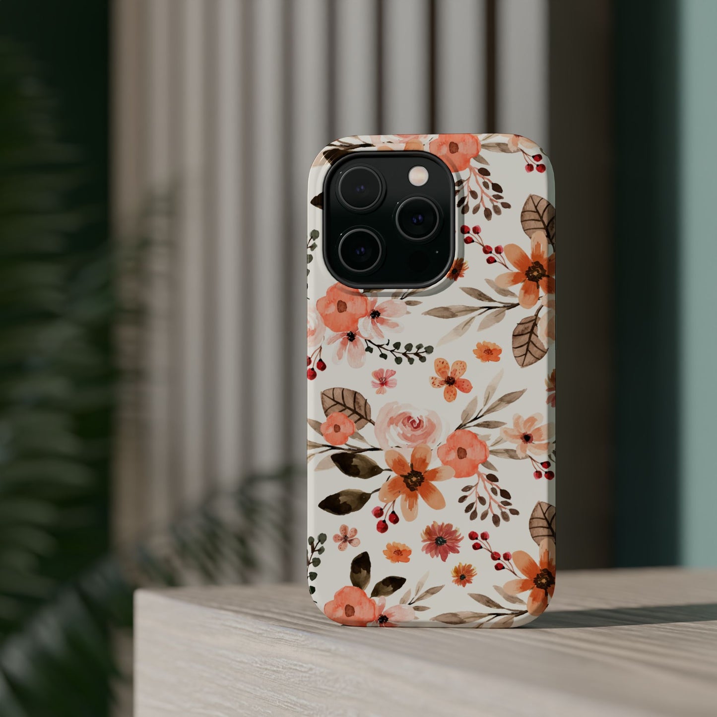 Autumn Floral Magnetic Tough Case