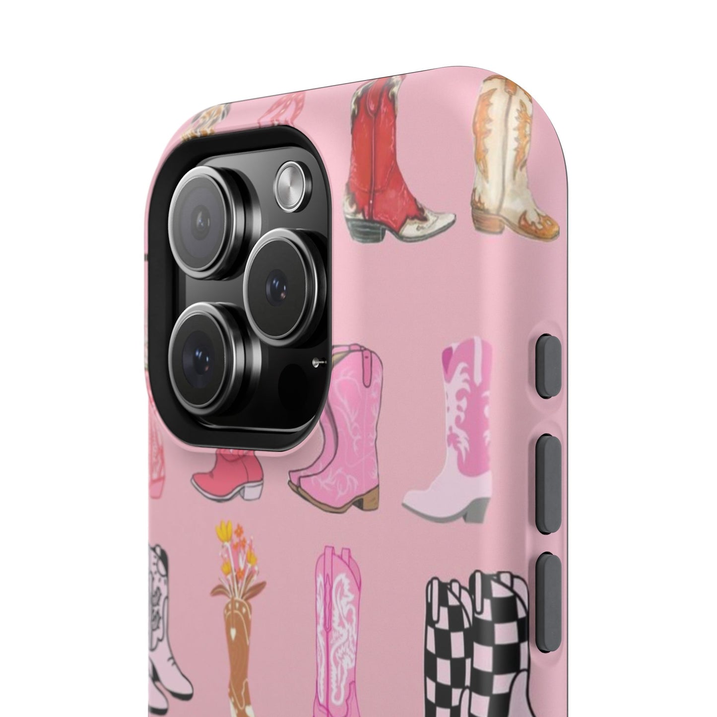 Pink Boots iPhone 16 case