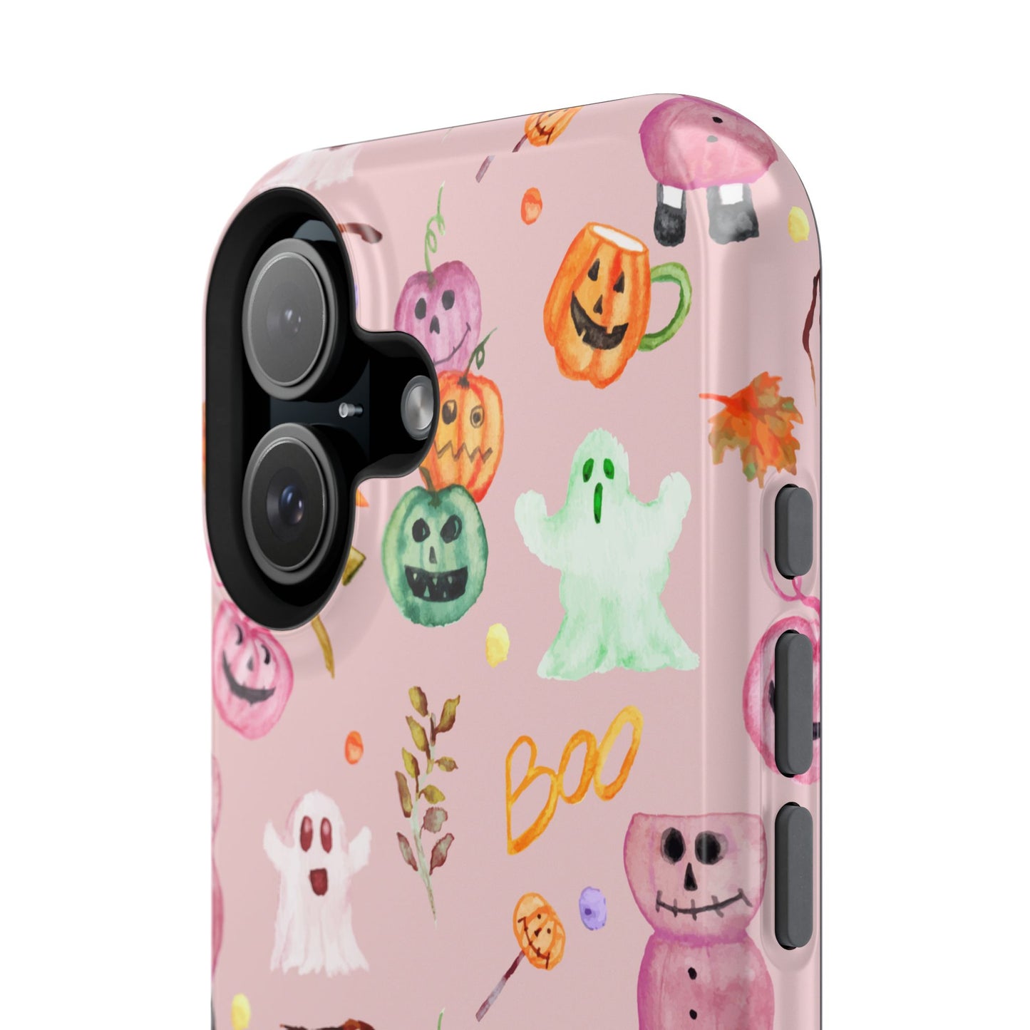 Pinky Boo iPhone 16 Impact-Resistant Cases