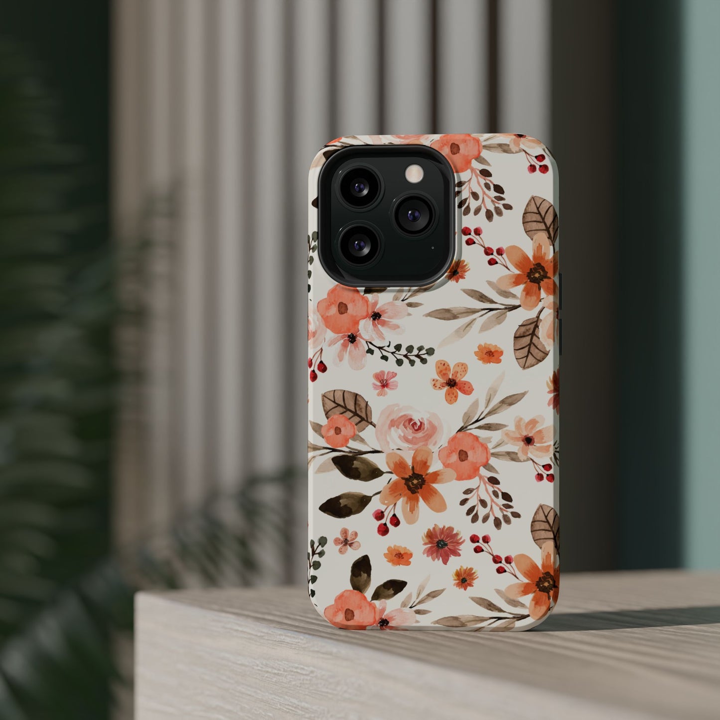 Autumn Floral Magnetic Tough Case