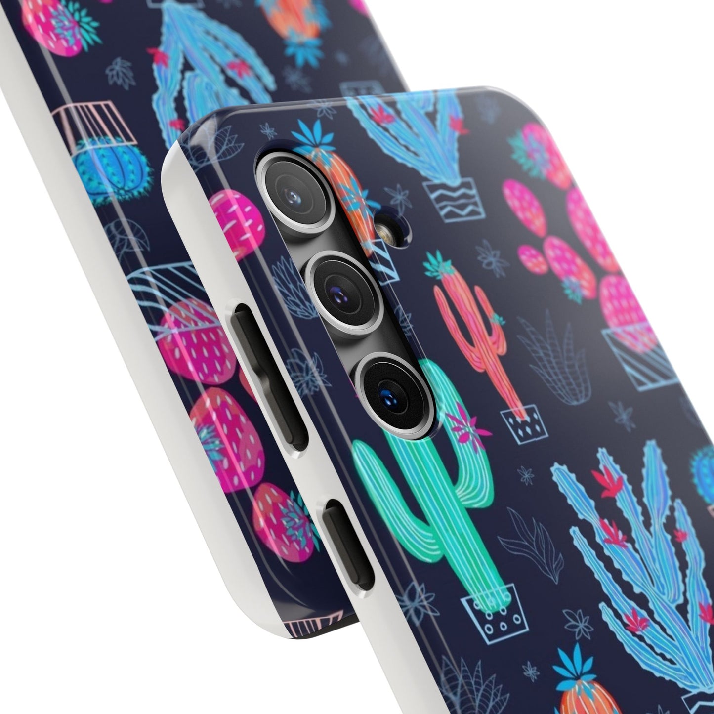 Cactus Vibe Tough Phone Case | Colorful & Durable Protection