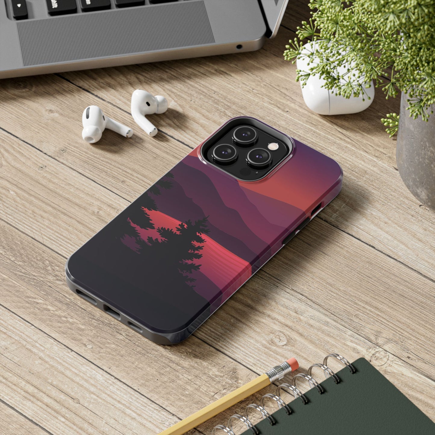 Autumn Sunset Tough Phone Cases