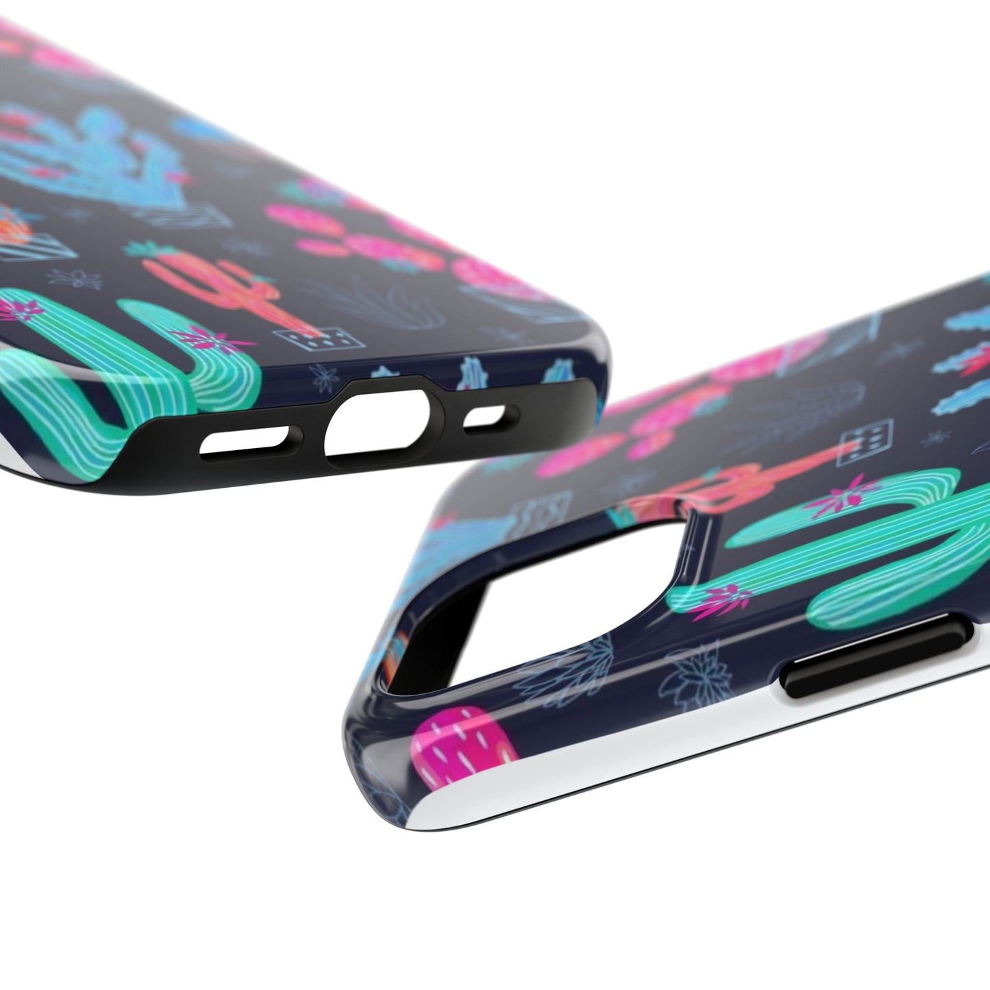 Cactus Vibe Tough Phone Case | Colorful & Durable Protection