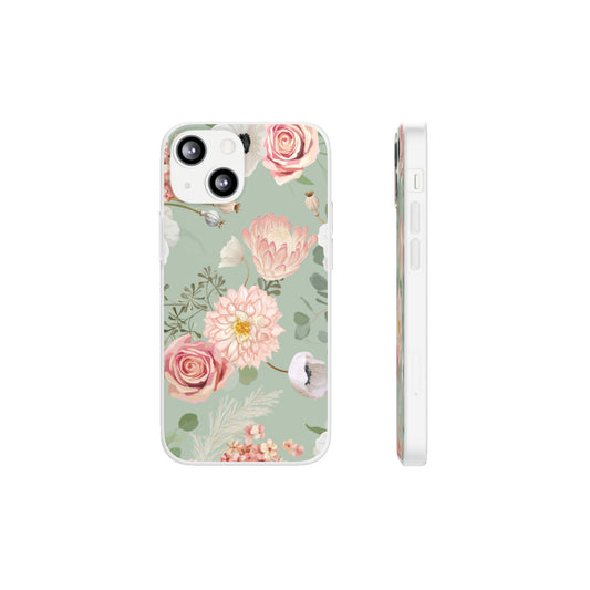 Pastel Floral Flexi Cases