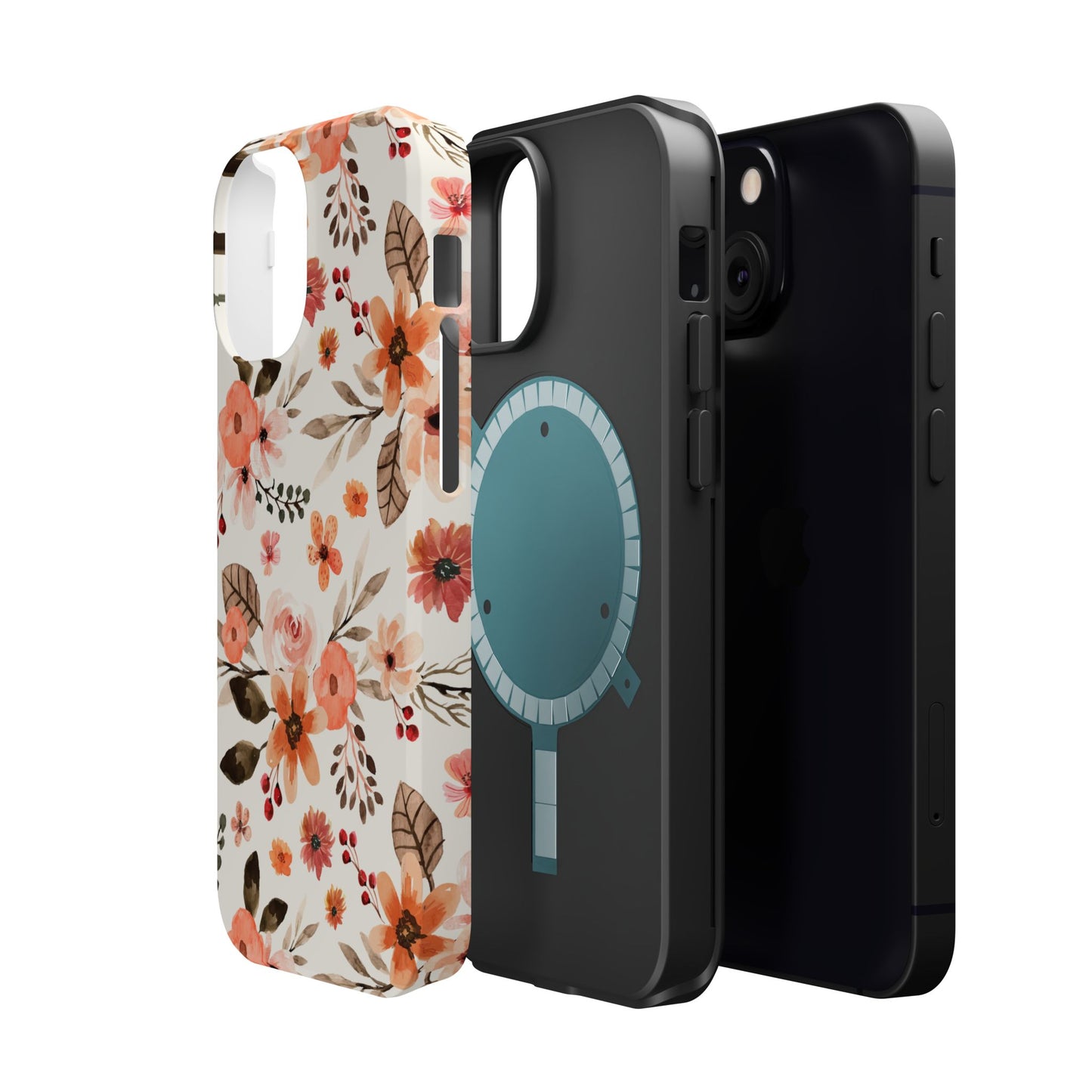 Autumn Floral Magnetic Tough Case