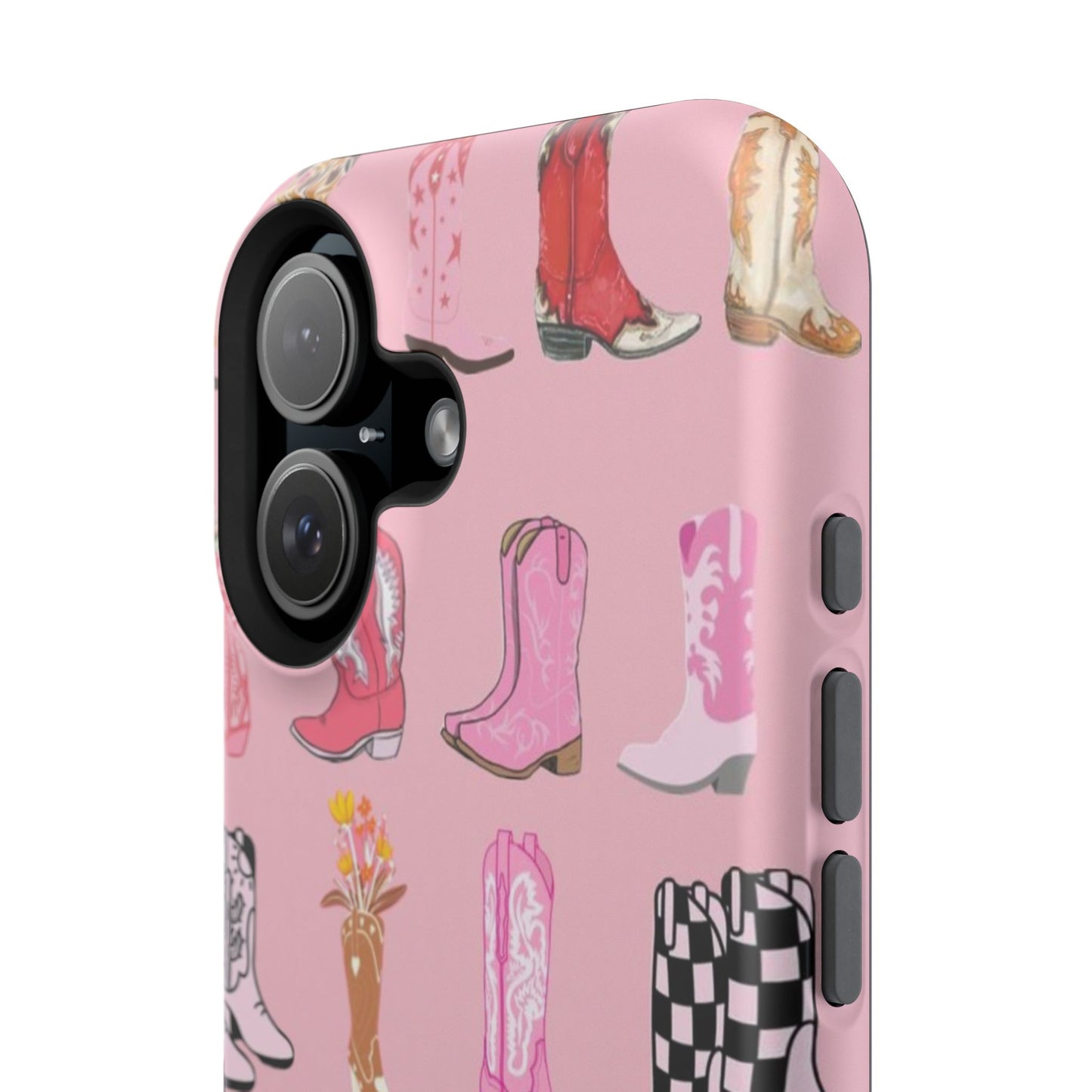 Pink Boots iPhone 16 case