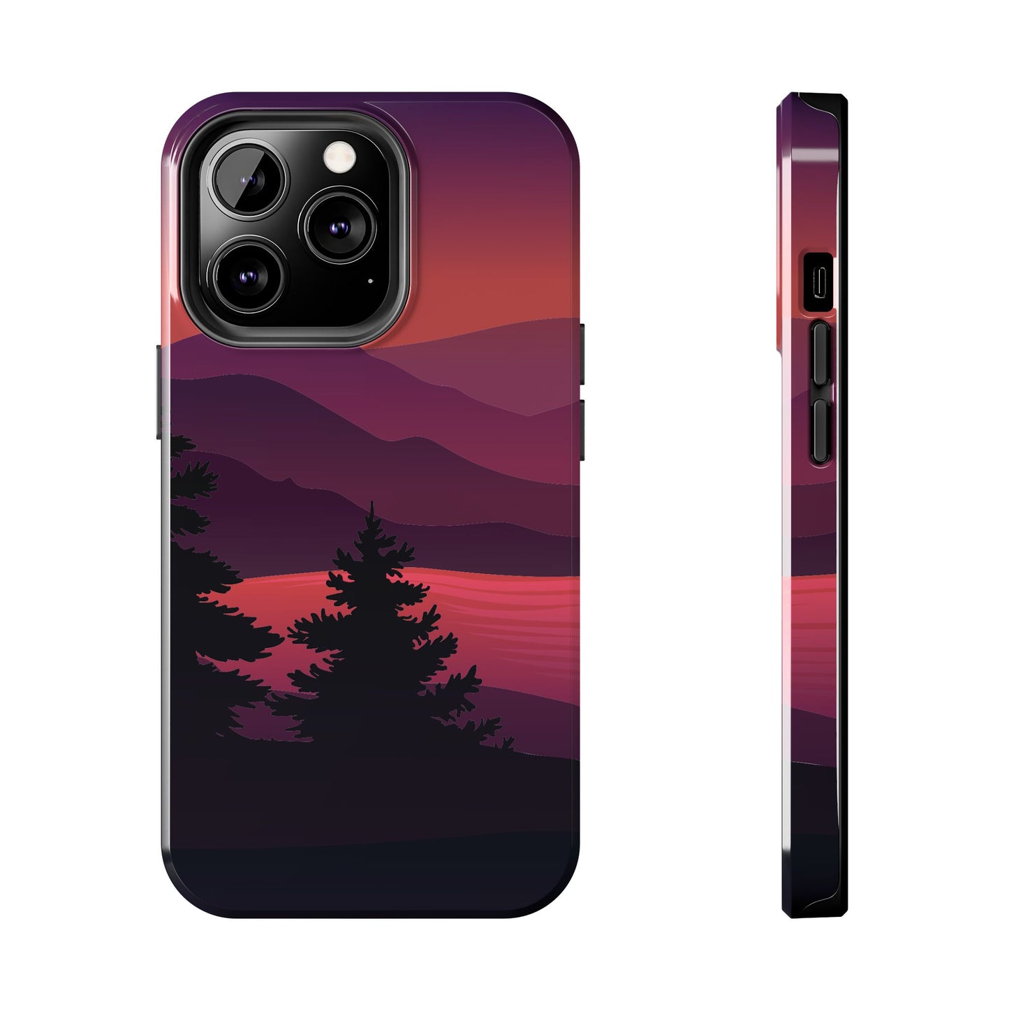 Autumn Sunset Tough Phone Cases