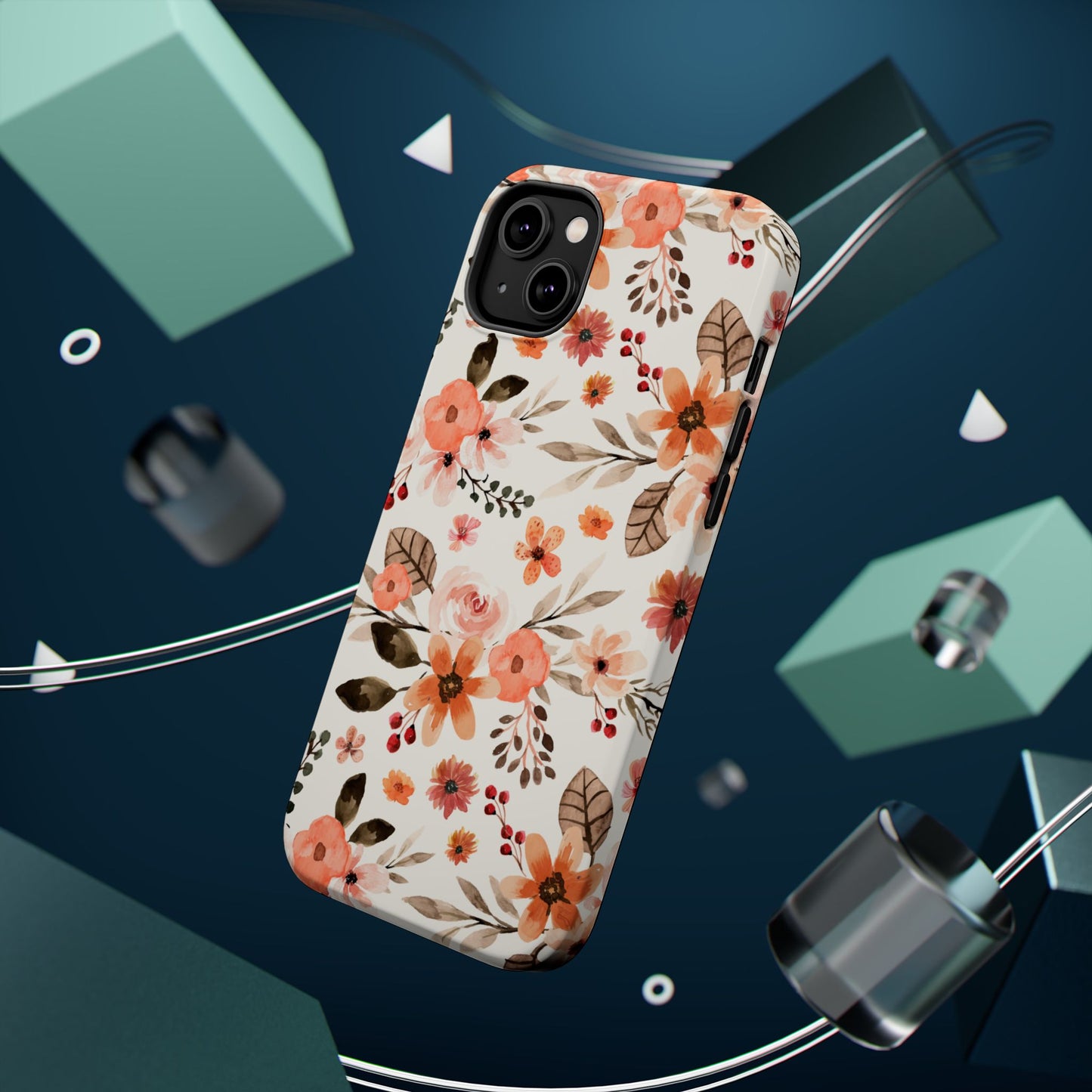 Autumn Floral Magnetic Tough Case