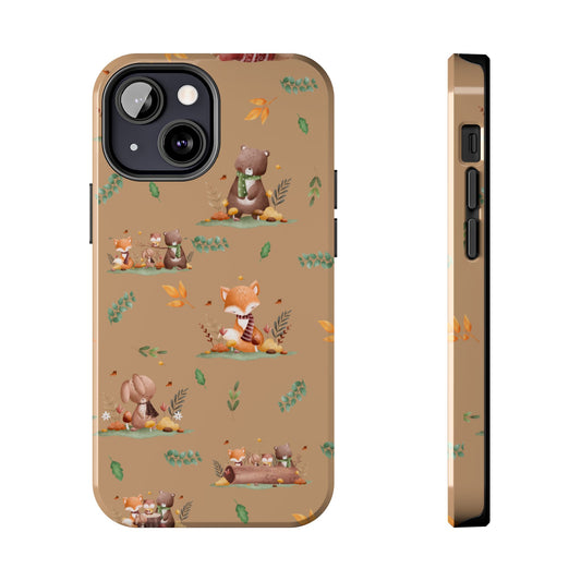 Woodland Friends Tough Phone Cases