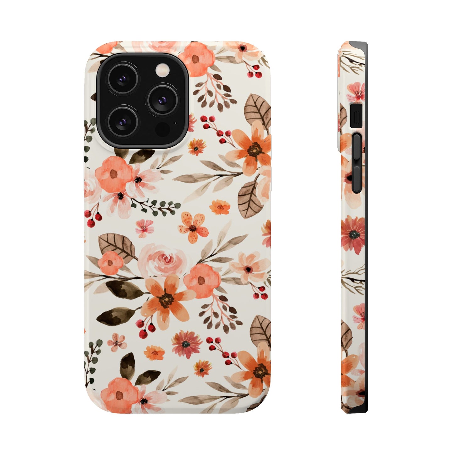 Autumn Floral Magnetic Tough Case