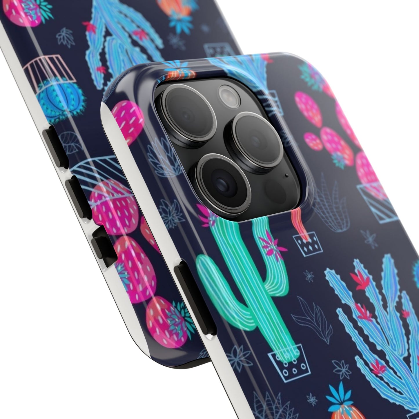 Cactus Vibe Tough Phone Case | Colorful & Durable Protection