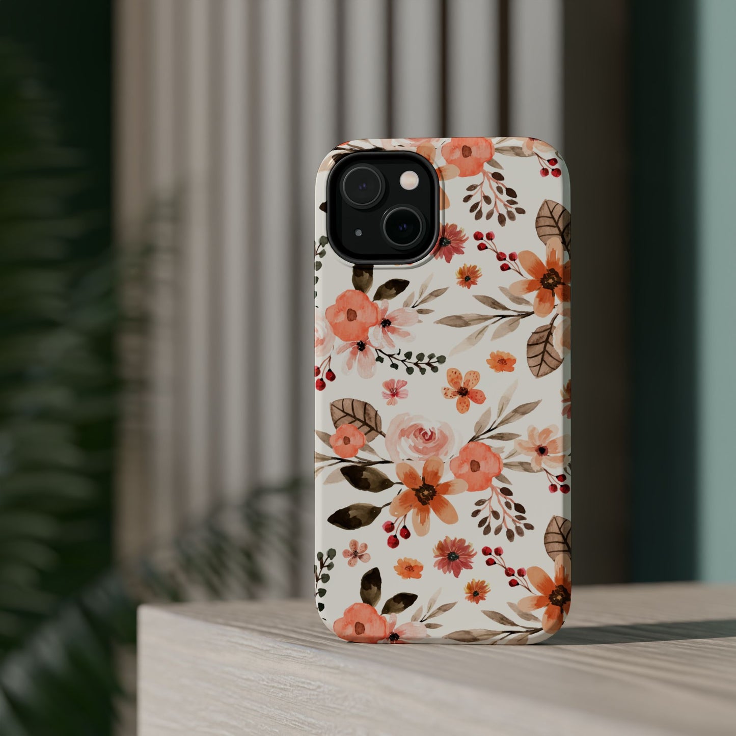 Autumn Floral Magnetic Tough Case