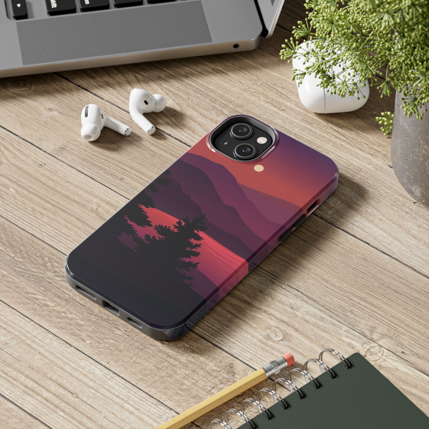 Autumn Sunset Tough Phone Cases