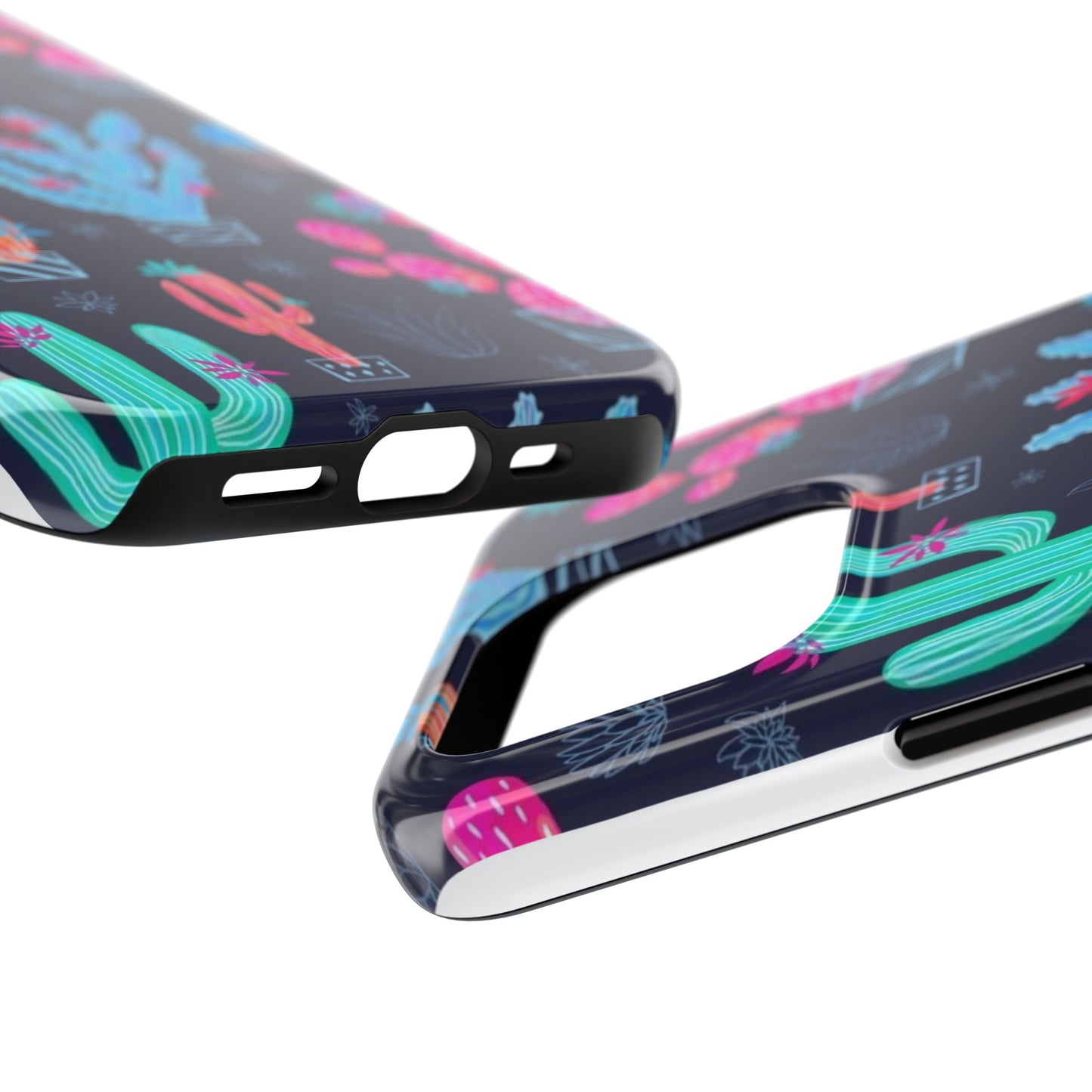 Cactus Vibe Tough Phone Case | Colorful & Durable Protection