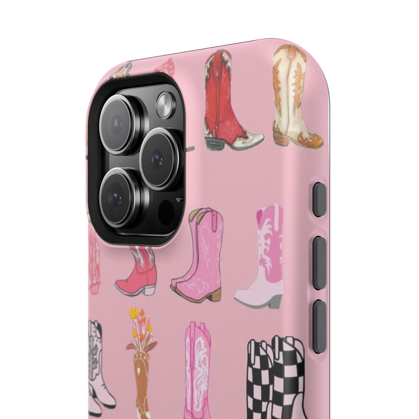 Pink Boots iPhone 16 case