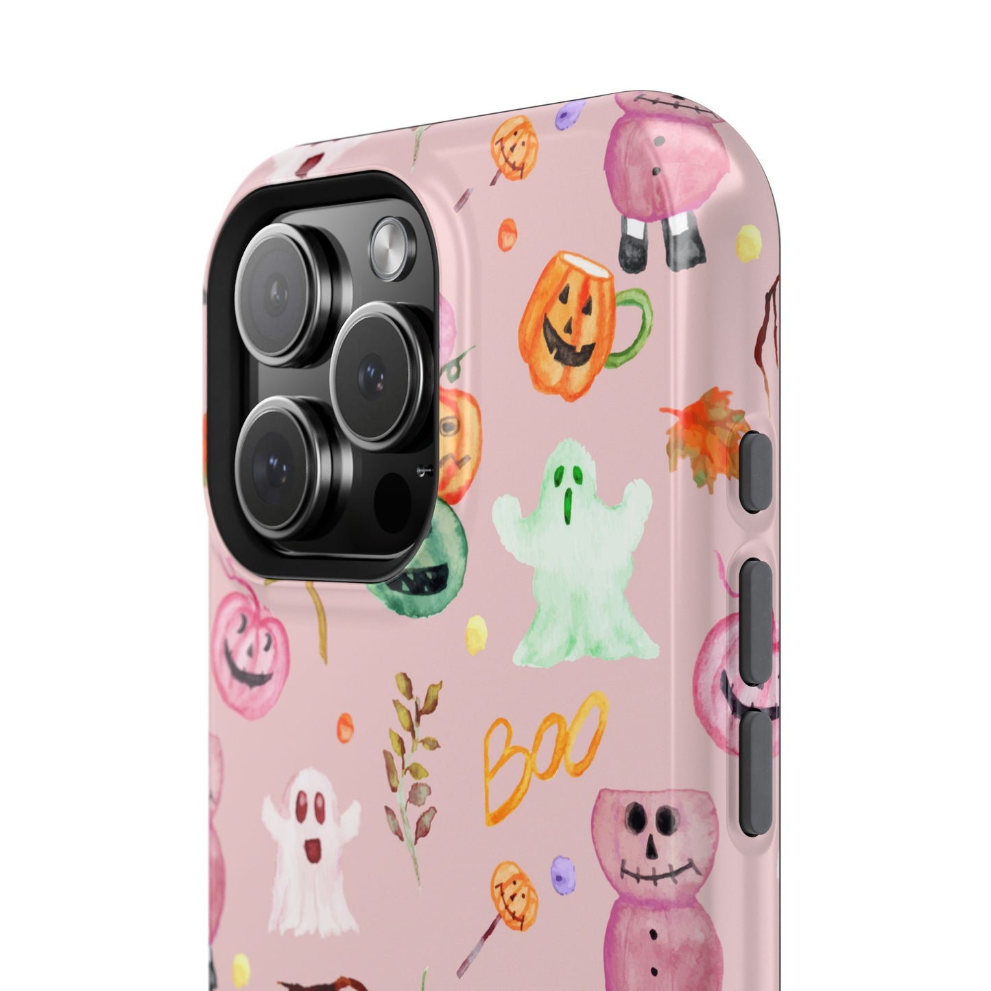 Pinky Boo iPhone 16 Impact-Resistant Cases