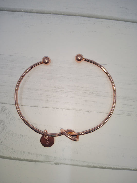 Rose Gold letter Bracelet